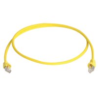 Telegärtner Patchkabel, Kat.6A (tief), S FTP, 1,0 m, grün
