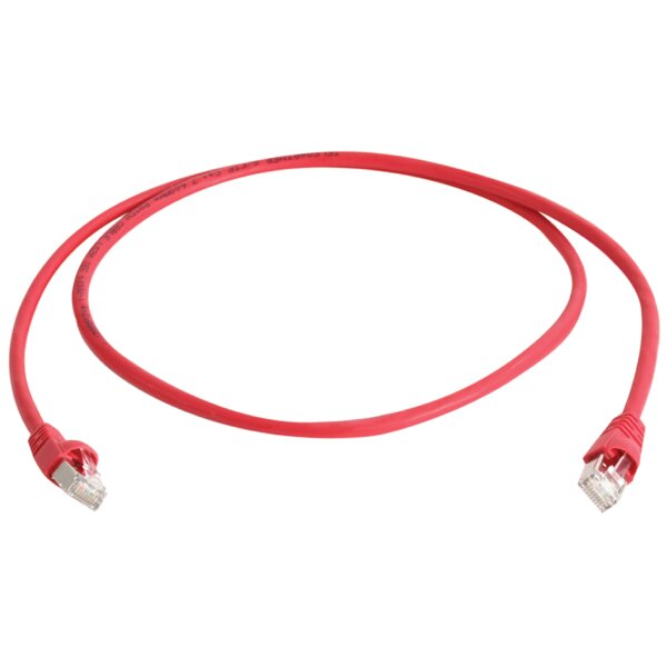 Teleg&auml;rtner C&acirc;ble patch, Cat.6A, S/FTP (profond), 2 m, rouge