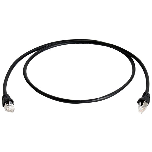 Teleg&auml;rtner C&acirc;ble patch, Cat.6A (profond), S/FTP, 20m, noir