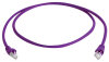 Telegärtner Câble patch, Cat.6A (profond), S/FTP,2 m, violet