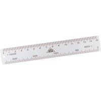 SIECO Mesure carte 15cm 116015 Alu