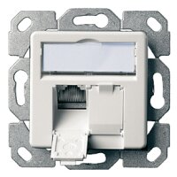 Telegärtner AMJ45 Anschlussdose Kat.6A (tief), 2 x...