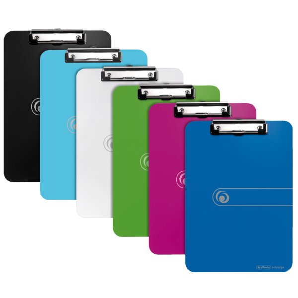 herlitz Porte-bloc easy orga to go, A4, noir opaque