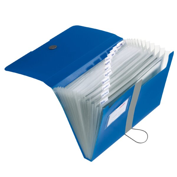 herlitz Fächermappe easy orga to go, 12 Fächer, apfel