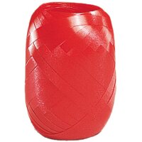 SUSY CARD Bolduc en pelote, lisse, 5 mm x 20 m, rouge