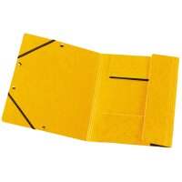 herlitz Postmappe, Karton, DIN A4, gelb