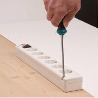 brennenstuhl Steckdosenleiste Bremounta, 6-fach, weiss