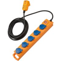 brennenstuhl Steckdosenleiste Super-Solid, IP54, 5-fach