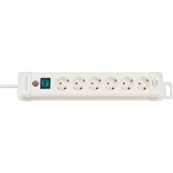 brennenstuhl Steckdosenleiste Premium-Line, 6-fach