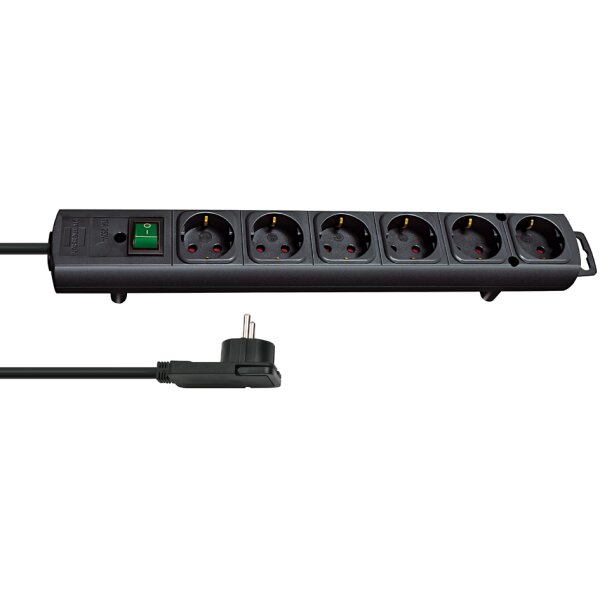 brennenstuhl Steckdosenleiste Comfort-Line Plus, 6-fach