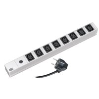 BACHMANN Multiprise 19, 8 ports sans prise mâle