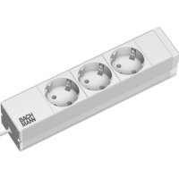 BACHMANN 10 Steckdosenleiste, 4-fach Schutzkontakt ohne