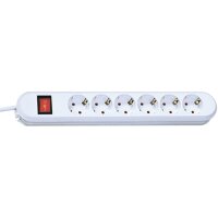 BACHMANN Steckdosenleiste "SMART", 6-fach, weiss