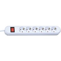 BACHMANN Steckdosenleiste "SMART", 6-fach, weiss