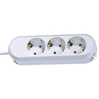 BACHMANN Steckdosenleiste SMART, 3-fach, weiss