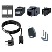 BACHMANN multiprise DESK 1, 4 prises