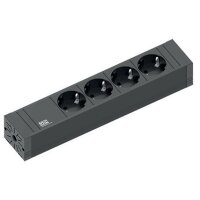 BACHMANN Steckdosenleiste CONNECT LINE, 4-fach