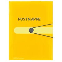 herlitz Postmappe easy orga to go, PP-Folie, DIN A4, gelb