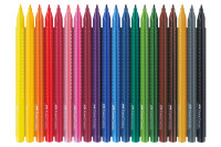 FABER-CASTELL Grip Colours 155320 20 couleurs, étui