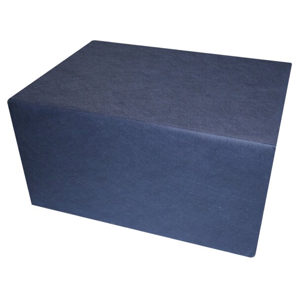 IWH Schaumstoff-W&uuml;rfel, Masse: 550 x 400 x 300 mm, blau
