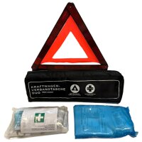 IWH KFZ-Verbandtasche Duo, Inhalt DIN 13164, rot