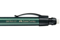 FABER-CASTELL Porte-mine GRIP PLUS 0.7mm 130700 vert métallisé, gomme