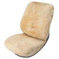 IWH KFZ-Lammfellsitzbezug, anthrazit