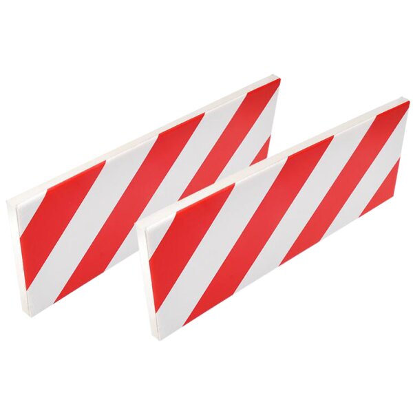 IWH Autotür-Schutzleiste für Garage, weiss rot