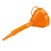 cartrend Trichter mit flex. Schlauch und Sieb