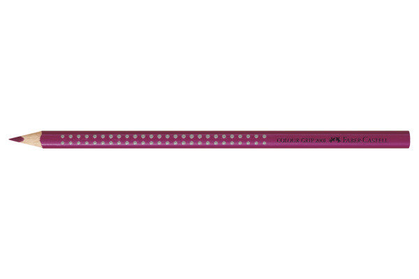 FABER-CASTELL Crayon de couleur Colour Grip 112433 magenta