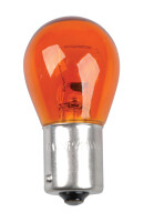 uniTEC Kugellampe, 12 Volt, 21 Watt, gelb, Inhalt: 2 Stück