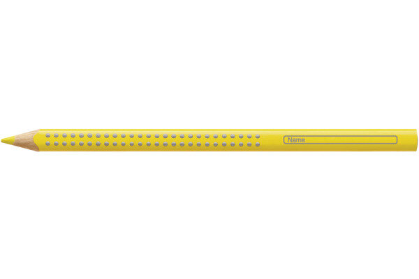 FABER-CASTELL Crayons Jumbo GRIP 110907 le jaune de cadmium