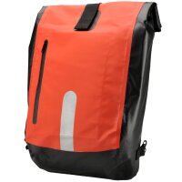 FISCHER Fahrrad-Gepäckträgertasche, rot schwarz