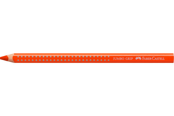 FABER-CASTELL Crayon de couleur Jumbo Grip 110915 orange