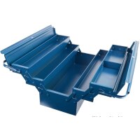 BRÜDER MANNESMANN Metall-Werkzeugkasten, Länge:...