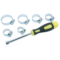 BRÜDER MANNESMANN Kit de colliers de serrage, 50...