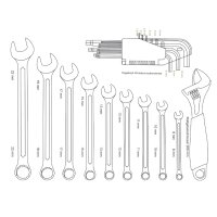 BRÜDER MANNESMANN Jeu doutils, 159 pièces,...