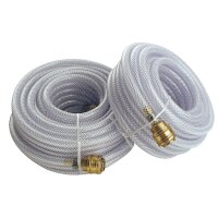 BRÜDER MANNESMANN Druckluft-Gewebeschlauch, 10 m