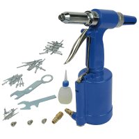 BRÜDER MANNESMANN Druckluft-Nietgerät-Set...