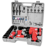 BRÜDER MANNESMANN Druckluft-Werkzeug-Satz, 33-teilig