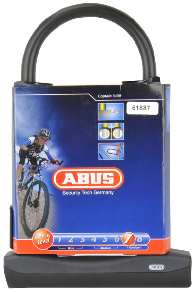 ABUS Antivol en U pour vélo 3400, hauteur dantivol: 230 mm