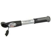 FISCHER Mini pompe à air pour vélo, en...