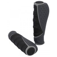 FISCHER Fahrrad-Lenkergriffe "Trio", grau schwarz