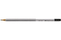 FABER-CASTELL Bleistift GRIP 2001 HB 117200 mit Radierer
