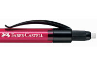 FABER-CASTELL Druckbleistift 1377 HB 137721 rot, mit Radierer 0.7mm