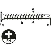 suki. Schnellbauschraube 3,5x25 mm, 1.000 Stück,...