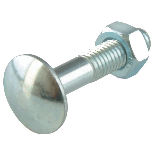 suki. Boulon de carrosserie, tête bombée, M6x30/20 mm