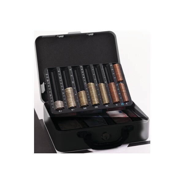 RIEFFEL SWITZERLAND Geldkassette Moneta DeLuxe MONETA-DELUXE-EURO 30x24,2x10,2cm EURO