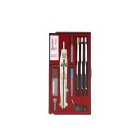 ECOBRA Schnellverstellzirkel-Set 429910 10-teilig