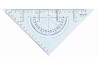 LINEX Geo-Kombi-Dreieck 15cm 18cm 76400L transparent